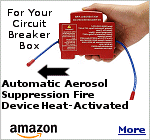This automatic fire extinguishing device unit features built-in temperature induction and triggers automatically amid overheating. It puts out emerging flames at the early stage and works fully without manual operation.